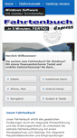 Mobile Screenshot of mobile.fahrtenbuch-express.de